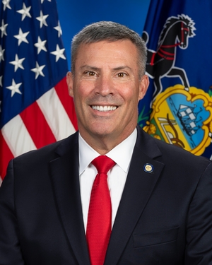 Senator Greg Rothman who authored legislation to allow some Pennsylvania nonresident hunters resident license fees.