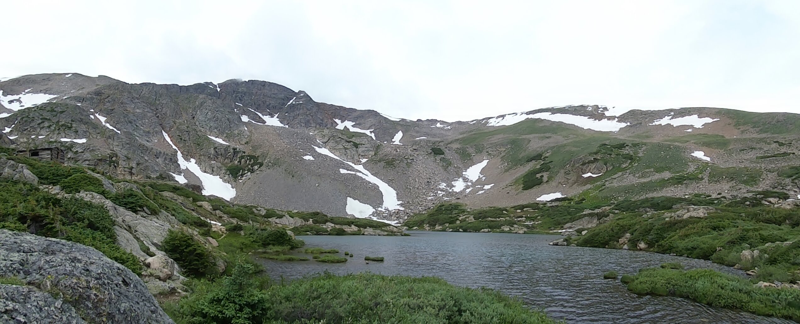 James Lake inside the James Peak Wilderness.