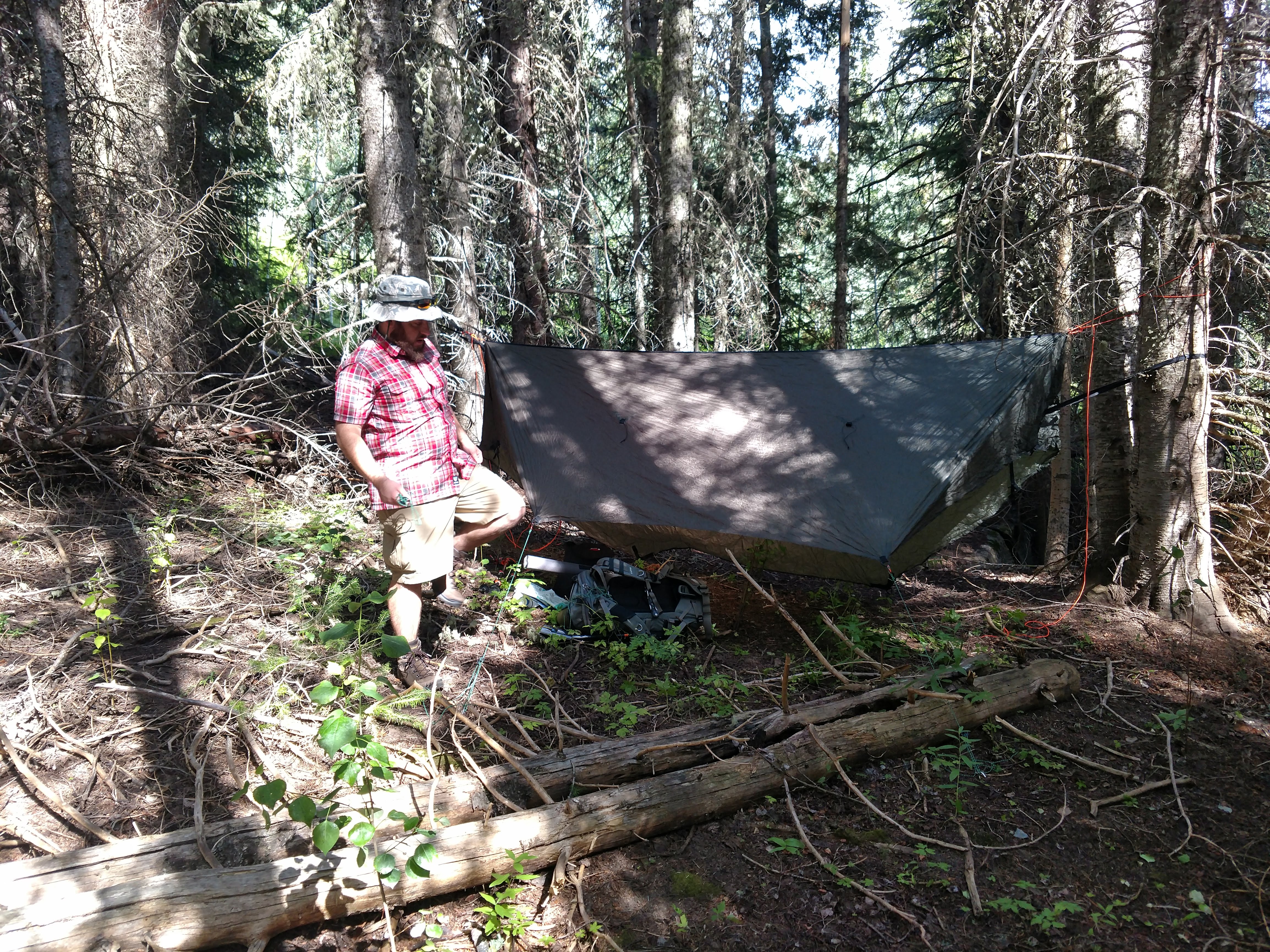 Hammock Camp in the Sarvis Creek Wilderness.