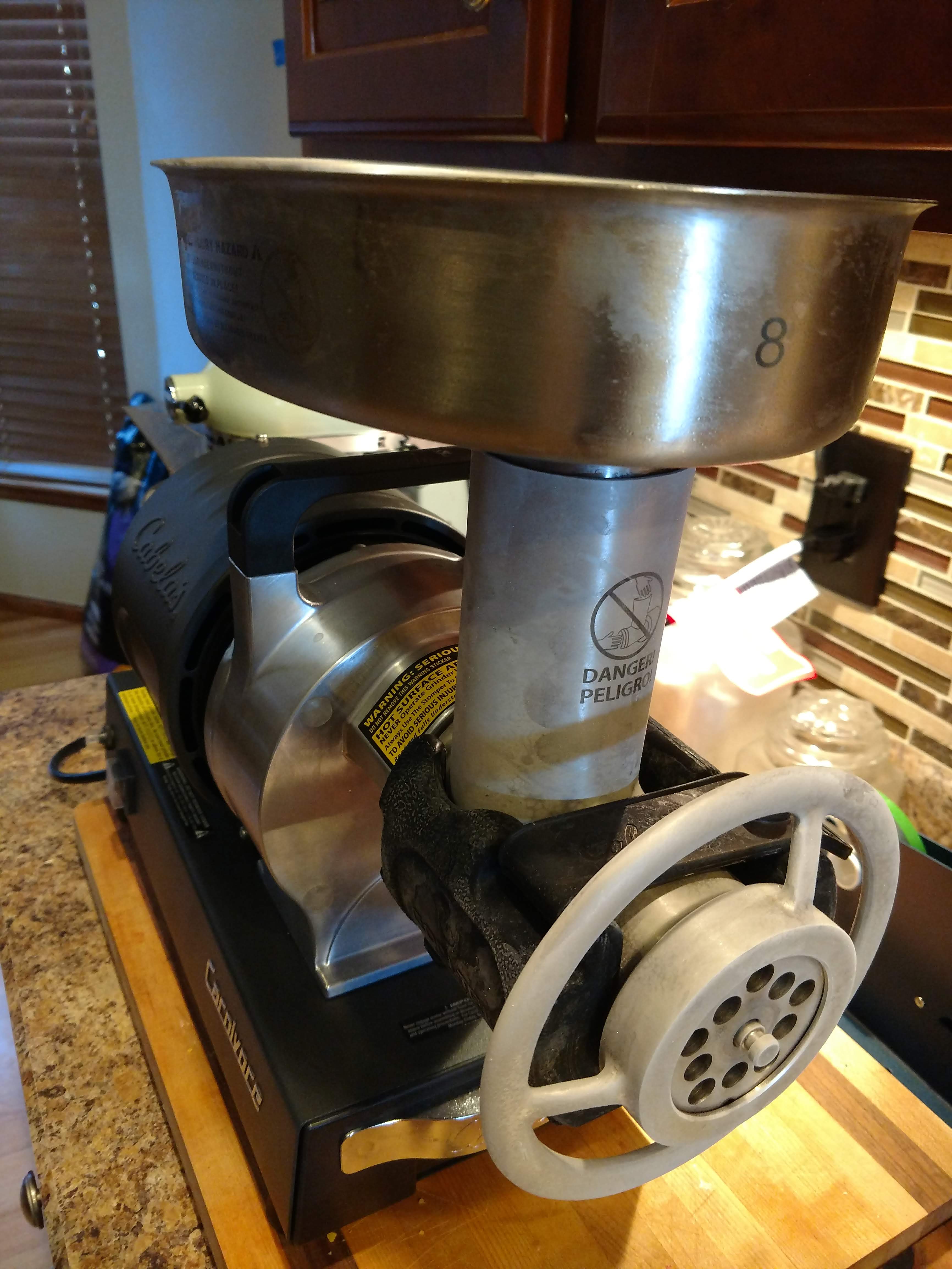 Cabela's Carnivore 1/2 Horsepower #8 Grinder Review - APT Outdoors