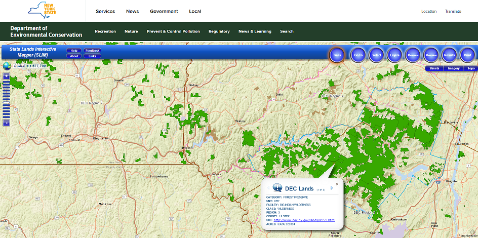New depth maps on DNR web site, Outdoors