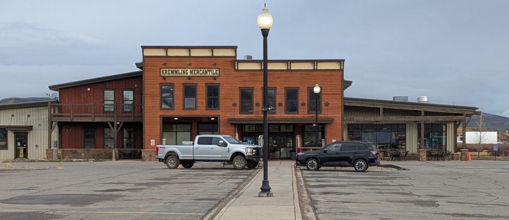 The Kremmling Mercantile, a mainstay for hunting supplies and groceries.