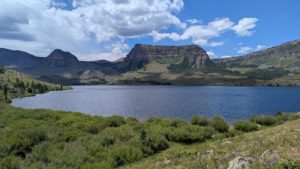 Trappers Lake, a great place to fish, paddleboard, and kayak in the Flat Tops Wilderness.